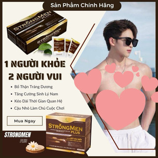 Tăng Cường Sinh Lý Nam STRONG MEN PLUS, Hết Xuất Tinh Sớm , Rối Loạn Cương Dương
