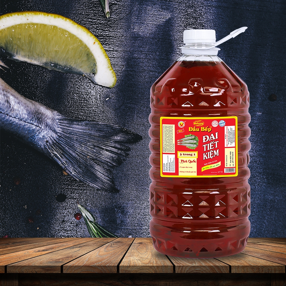 Nước Mắm Đầu Bếp Đại Tiết Kiệm Can 4.9 Lít