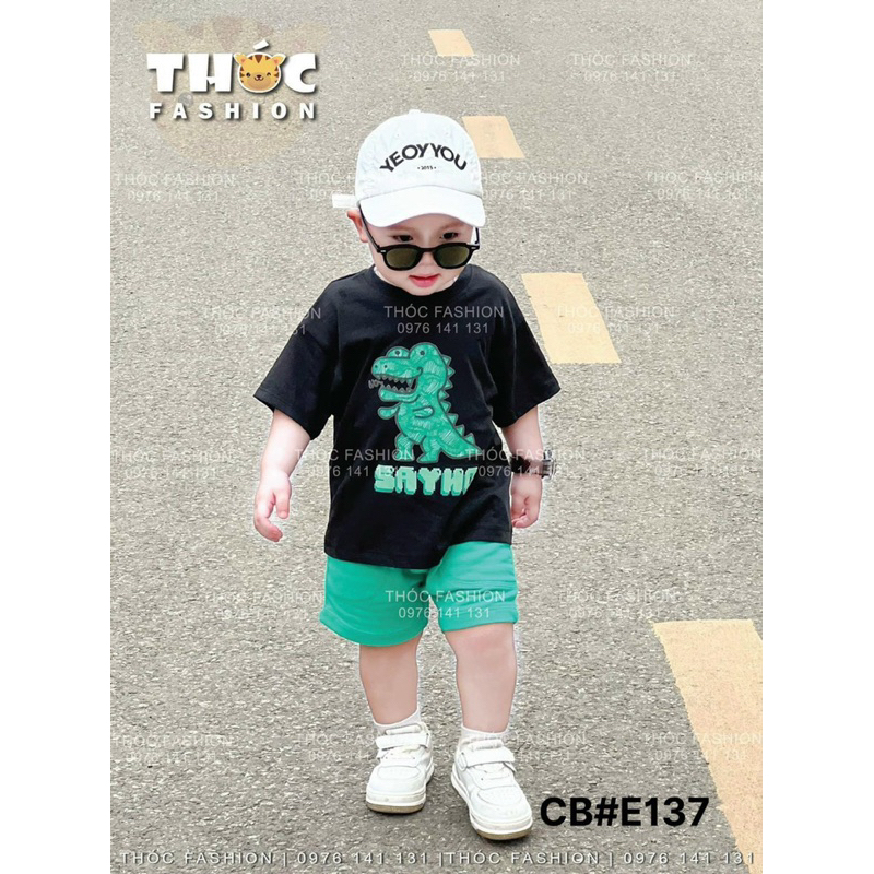 Sét bộ khủng long bé trai
