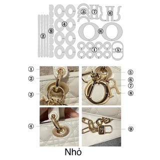 D-Joy Bộ miếng dán bảo vệ phụ kiện túi  D