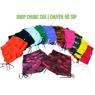 Quần tập nữ, quần tập zumba, shuttle dance, aerobic chất kaki mềm nhiều màu lựa chọn