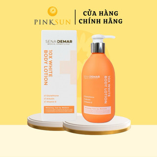 Kem dưỡng thể nâng tone, trắng da senademar 10x white body lotion hàn quốc - 300ml