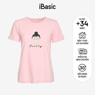 Áo thun nữ cotton iBasic HOMY025