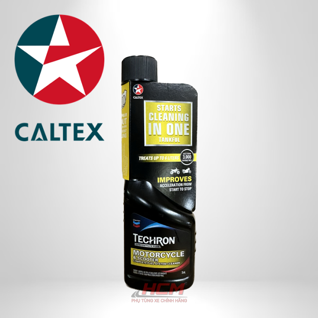 Tẩy cặn carbon kim phun buồng đốt Caltex Techron 75ml, tiết kiệm nhiên liệu
