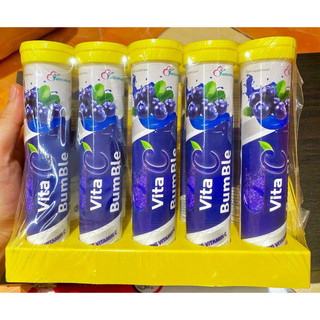 Viên C Sủi multivitamin việt quất tuýp 20 viên