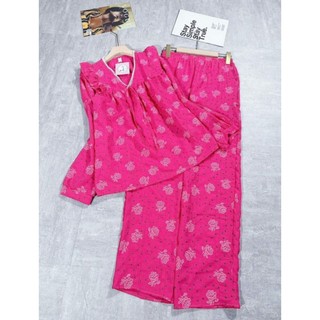 (Mới về) Bộ Pijama Cổ Bèo Tiểu Thư, Cột Nơ Bánh Bèo Mặc Nhà Cho Bạn Nữ