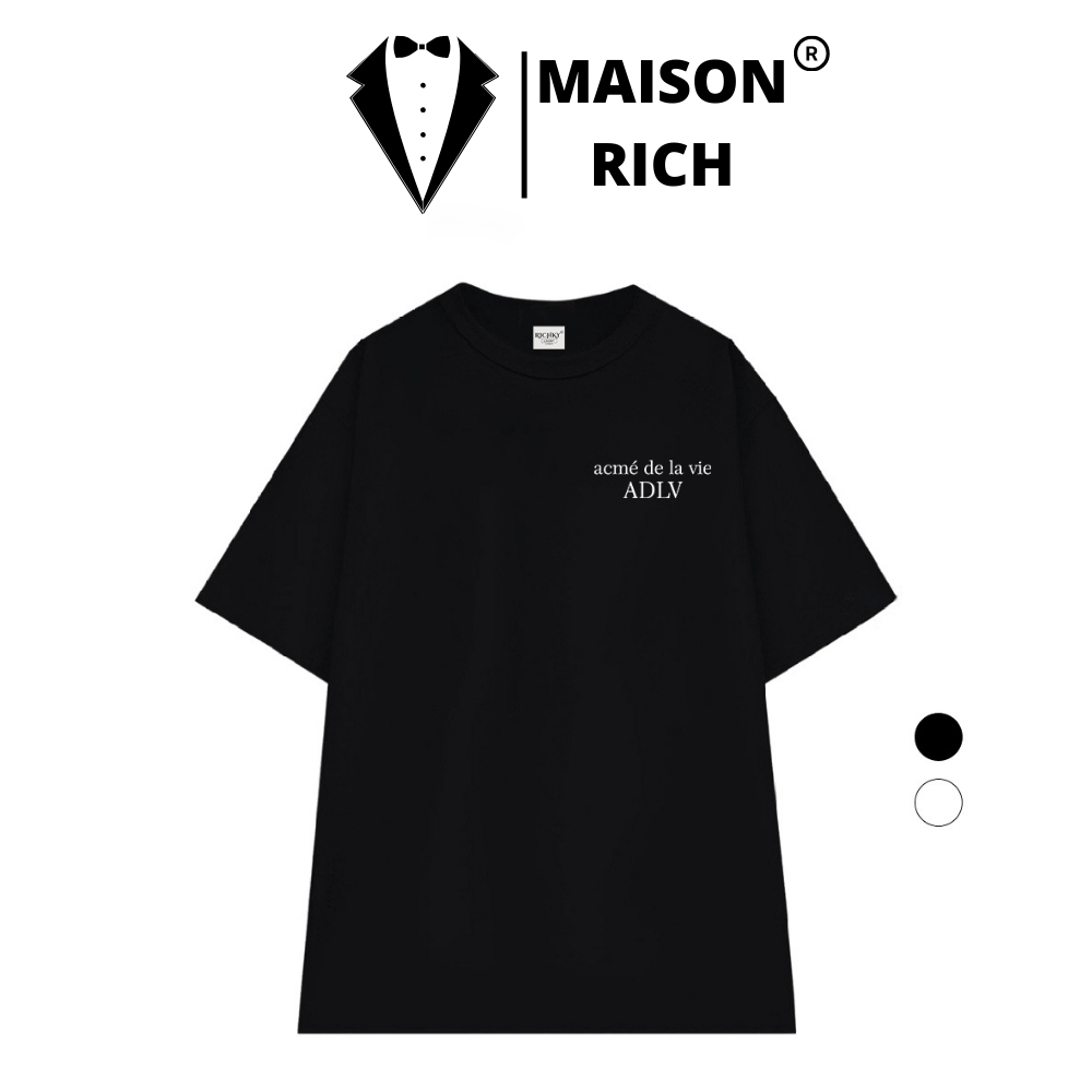Áo Thun Maison Rich Premium Tee ADLV Basic