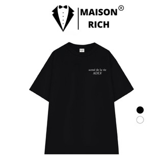 Áo thun maison rich premium tee adlv basic