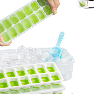 Khay làm đá silicon có nắp đậy