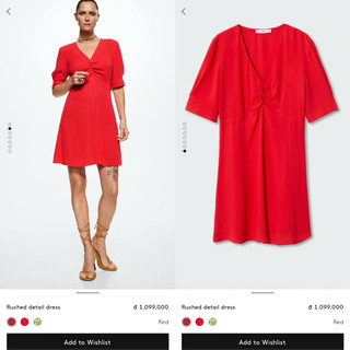 Đầm hoa Mango Auth giá sale