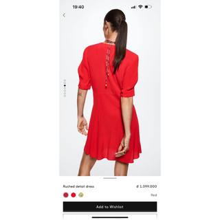 Đầm hoa Mango Auth giá sale