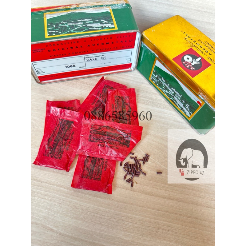 [Phụ kiện Zippo] Đá lửa nhập khẩu Autria (đá áo chính hãng)