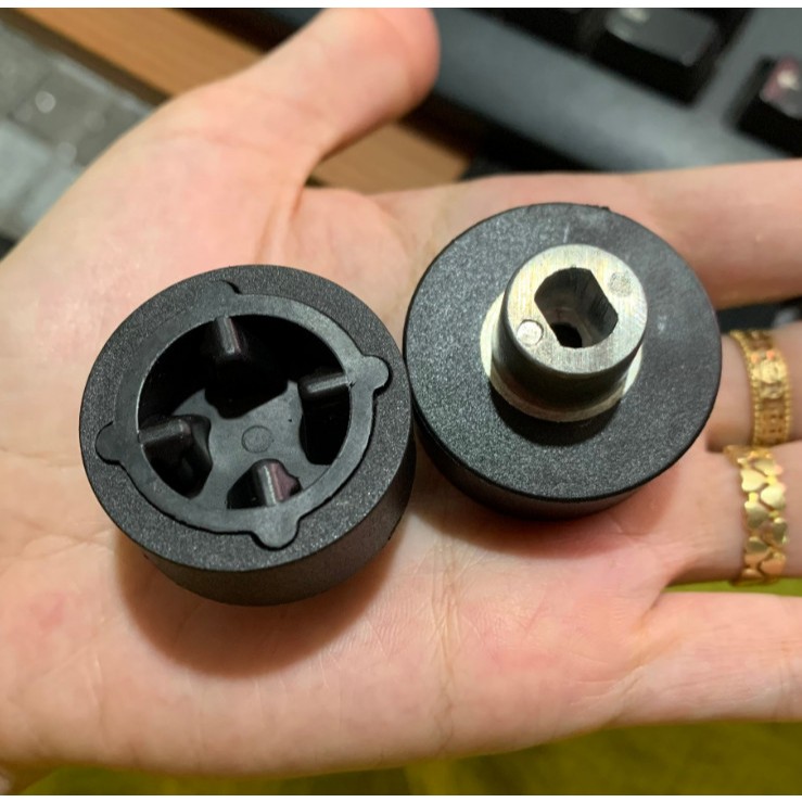 Phụ kiện trục nấm, miếng lót cao su, khế 4 chấu, gioăng máy làm sữa hạt Phome PL-002, seka E400