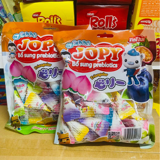 Thạch jopy trái cây tam giác việt thái 330g.
