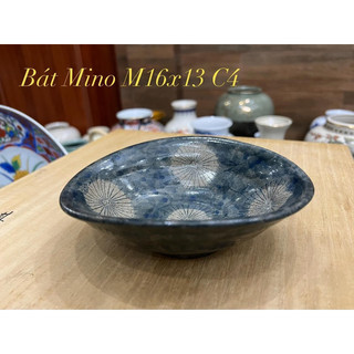 [Gốm Nhật] Bát mộc méo #Minoyaki