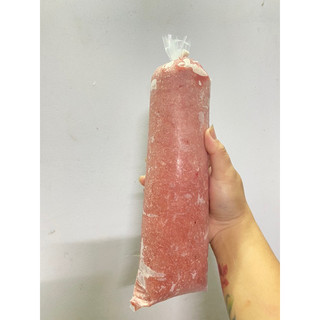 (HOẢ TỐC) 1KG MÙN HEO CỐT LẾT NẠT 100% CHO CHÓ MÈO.