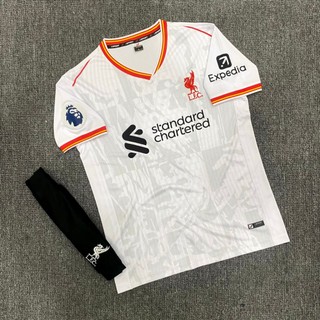 Bộ Quần Áo bóng đá the kop , đồ đá banh clb Liver logo thêu thun lạnh cao cấp A2