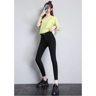 Quần Kaki Nữ Hàng Co Giãn Dáng Ôm