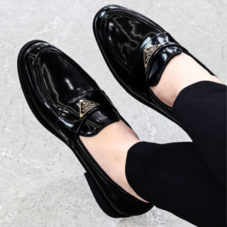 Giày Da Nam Giày Lười Công Sở Siêu Sang Trọng, Giày Da Bóng Nhập Khẩu Đế Cao Su Khâu Chắc Chắn Mã G30 Bảo Hành 1 năm