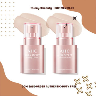 KEM DƯỠNG TRẮNG HỒNG NÂNG TÔNG DA AHC AURA SECRET TONE UP CREAM