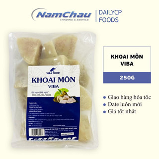 Khoai môn gọt vỏ Viba gói 250gr, khoai môn sơ chế sẵn cấp đông tiện lợi [HN giao hàng hỏa tốc]