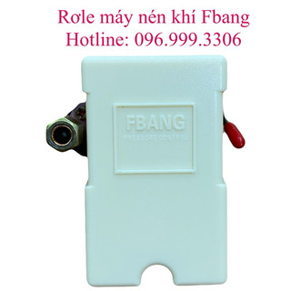 Rơ le máy nén khí 1 lỗ ren 13mm trắng thương hiệu FBANG giá sỉ