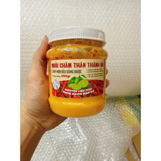 52K Hủ 500g muối chấm thần thánh đỏ