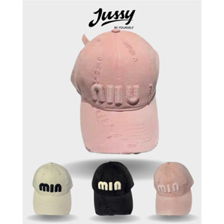 Mũ Lưỡi Trai Rách MIU Jussy Official Nón Kết Thời Trang Nam Nữ Chất Vải Cotton Dày Nhiều Màu Đẹp Form Mềm Chuẩn Đẹp