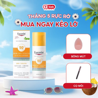 Kem chống nắng cho da nhờn mụn Eucerin Oil Control SPF50+