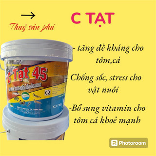 C tạt cho ao tôm cá. thanh hoa dạng thùng 5kg tăng đề kháng, giúp tôm,cá mau lớn