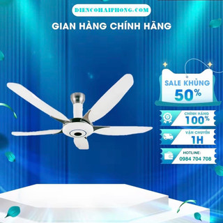 Quạt trần Panasonic F-60WWK ( sản phẩm chính hãng bh 1 năm tại nhà toàn quốc )