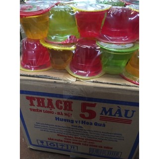 Lẻ lốc thạch râu câu thiên long 5 màu