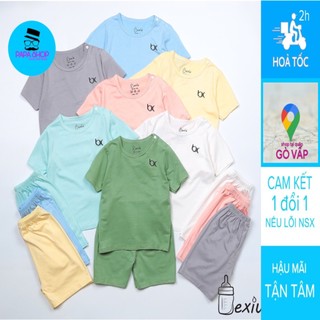 ĐỒ BỘ THUN LẠNH BEXIU  DÀNH CHO TRẺ SƠ SINH VÀ TRẺ NHỎ ( CÓ NÚT CÀI VAI ÁO )  cho bé từ 4kg - 13 kg