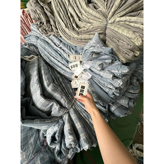 Chăn hè cotton đũi