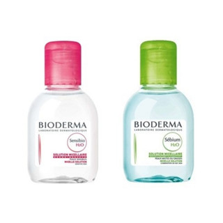 Nước Tẩy Trang Bioderma Crealine/Sebium H2O Micellar Water Hồng/Xanh
