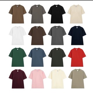 Áo Thun 2 COTTON KHÔ 3158 Nam Nữ Tay Lỡ 2 Màu Form Rộng