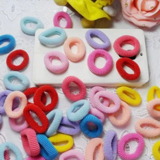 Túi 100 dây thun cột tóc không đau cho bé