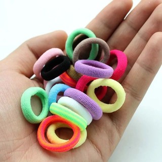 Túi 100 dây thun cột tóc không đau cho bé