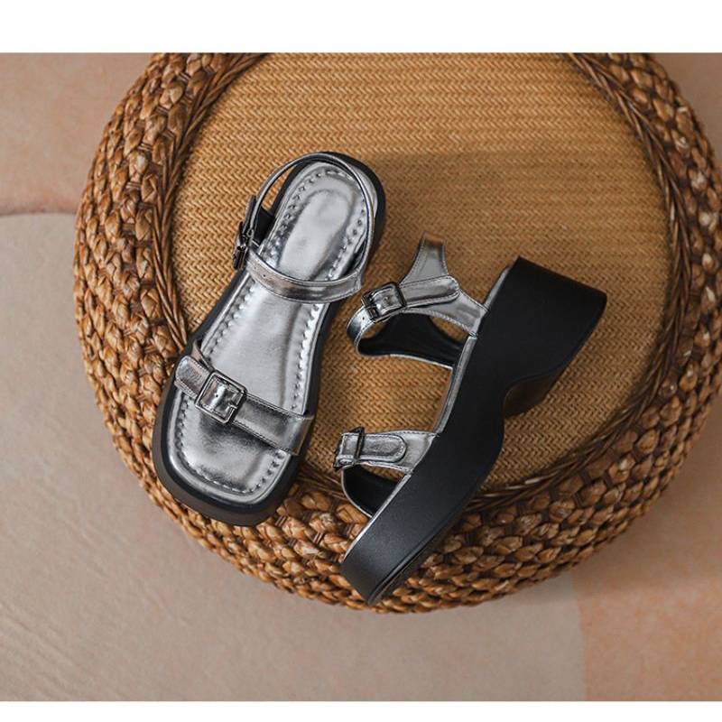 Sandal bánh mì cao 7cm