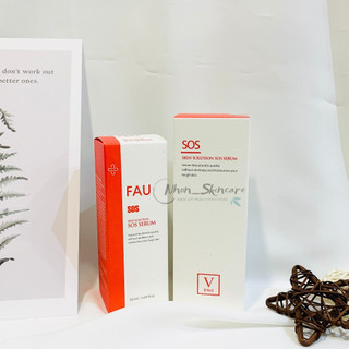   Hàng tem cty  Serum SOS FAU Skin Solution SOS Skin Solution Serum Da Nhạy Cảm Phục Hồi Làm Dịu Kích Ứng 