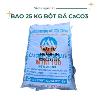 Bao 25 kg Bột đá CaCO3 - Phụ gia composite - Polyester resin