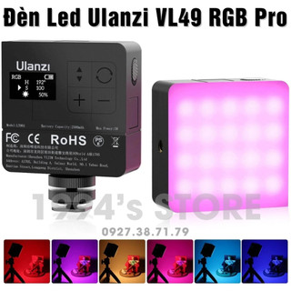 ULANZI VL49 RGB / VL49 RGB Pro (LT001) - Hàng Chính Hãng - Đèn Led Mini Đổi Màu RGB