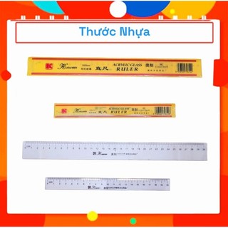 Thước Nhựa Cứng - 20cm - 30cm