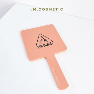 Gương Trang Điểm Cầm Tay 3CE Stylenanda Square Hand Mirror (Rose Beige)