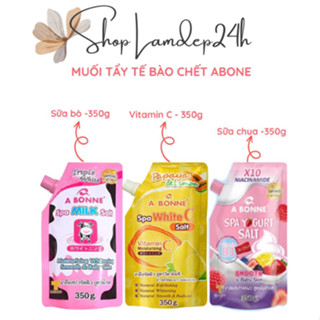 (Chính hãng Thái Lan) Muối Tắm Sữa Bò Tẩy Tế Bào Chết A Bonne Spa Milk Salt (350g/Túi)