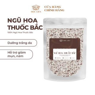 Bột ngũ hoa thuố.c bắc bột đắp mặt thảo dược nguyên chất 100% oganic - mộc liên