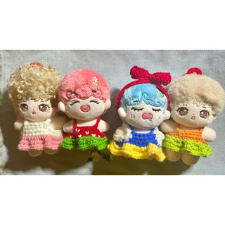 Outfit doll 10cm váy bèo nhún