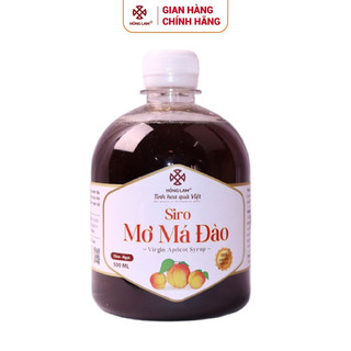 Siro Mơ Má Đào / Siro Quất Đào chai chiết 100ml dùng pha chế đồ uống