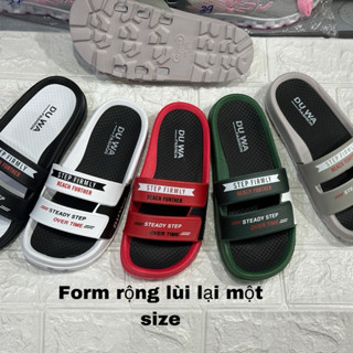 Dép Bản Ngang 2 Quai Nam Nữ Em Bé Đi Mưa Lội Nước Siêu Bền Hàng Công ty DUWA ( Có Chữ)