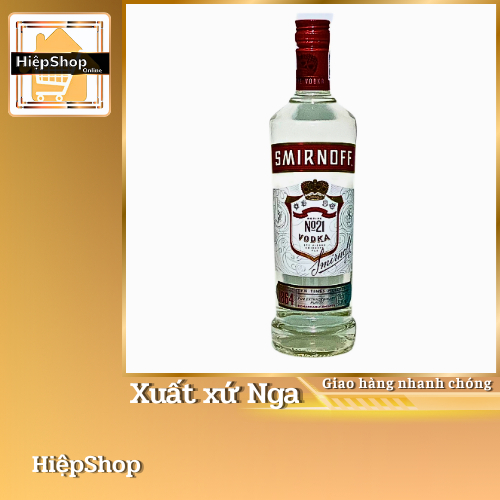 Rượu Vodka SMIRNOFF NO.21 700ML [ xuất xứ Nga ]